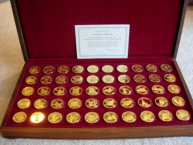 Franklin Mint States of the Union Medals