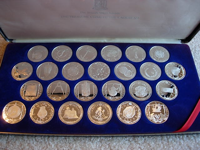 Franklin Mint Treasure Coins of the Caribbean