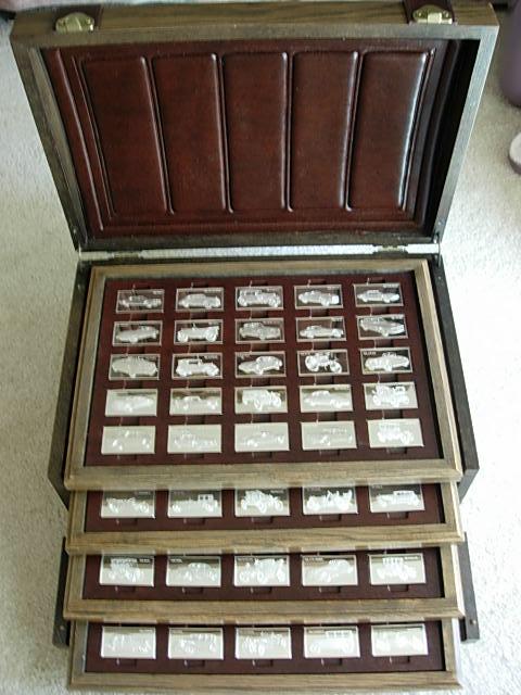 Franklin Mint Centennial Car Ingots