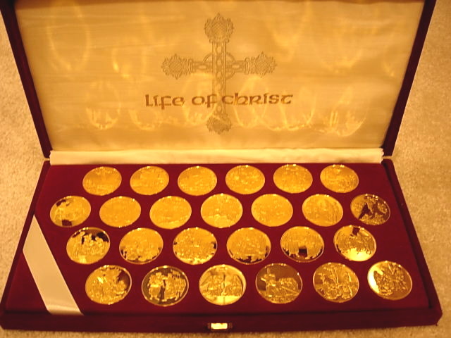 Franklin Mint Life of Christ Medals